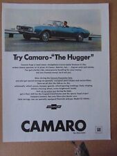 1967 CAMARO Convertible vintage print ad picture