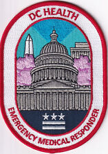 DC HEALTH Emergency Medical Responder patch Washington DC EMS EMR picture