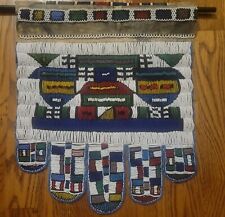 Rare Handmade South African Ijogolo Beaded Bridal Apron Worn By Ndwbele Women picture