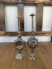 Old Vintage RARE Mecca And Al-Madina Rose Water Sprayer Pots / Water Sprinklers  picture