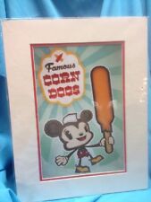 The Art Of Disney Theme Parks. DISNEY PARKS Famous Corn Dog. Mickey. Steam Crow. picture