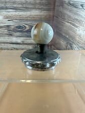 Vintage Old Radiator Cap With Marble Ball Handle picture