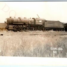 1930 Beech Grove, IN CCC&StL 6822 Locomotive RPPC NYCRR New York Railway Vtg A49 picture