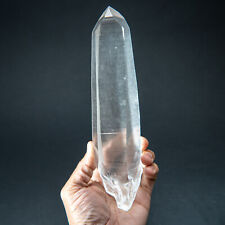 Natural Lemurian Quartz Crystal from Brazil (1.65 lb) picture