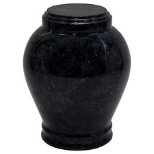 Java Black Marble Cremation Urn, Cremation Urns Adult, Urns for Human Ashes picture