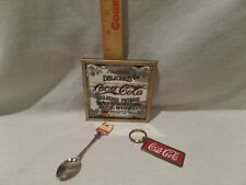 COCA-COLA LOT OF 3 VINTAGE COLLECTABLES--NEW ZEALAND & U.S. picture