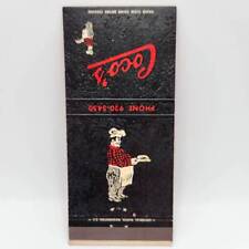 Vintage Matchbook Coco's Lounge 3111 Columbia Pike Arlington Virginia picture
