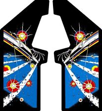 Asteroids Arcade Side Art 2 Piece Set Laminated High Quality picture