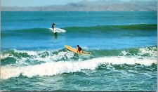 Surfing Postcard Mike Roberts Berkeley CA California VTG UNP Vintage Unused picture