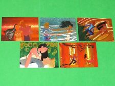 1995 SkyBox Pocahontas Complete Etched Foil Dufex Spectra INSERT 5 CARD Set picture