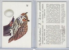FC33-2  General Mills, Canadian Birdlife, 1960, #24 Great Horned Owl picture