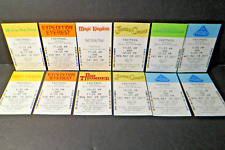 Lot of 12 - 2011 Walt Disney World Resort FastPass Paper Tickets - New Condition picture
