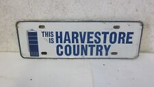 Vintage Farm Silo Sign License Plate Topper Front  This Is Harvestore Country picture
