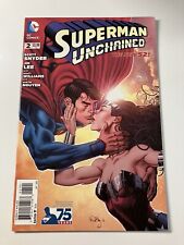 SUPERMAN UNCHAINED #2 (2013) DC COMICS - THE NEW 52 - JIM LEE ART - VF-NM picture