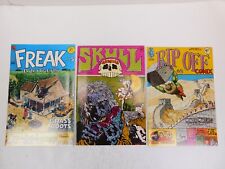 Freak Brothers Rip Off Skull Comix- Dave Sheridan Underground Comics Lot picture