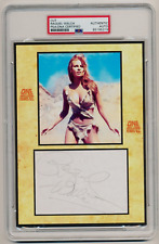 Raquel Welch Signed Cut Custom Display PSA/DNA Slabbed Busty Sexy Actress picture