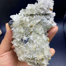 358G A+++Natural white Crystal Himalayan quartz cluster /mineralsls picture