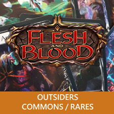 Outsiders Common/Rare Foils - Flesh and Blood (Near Mint) Singles picture