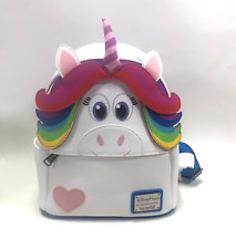 Disney Rainbow Unicorn Inside Out Loungefly Mini Backpack  NEW picture