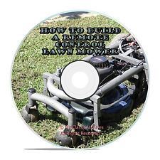 How To Build A Remote Control Lawn Mower, PDF Plans and Videos, Instructions picture