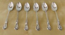 Set 6 Dessert Spoons Reed & Barton Rose Cascade Sterling Silver 7 Oz or 200 Gr picture