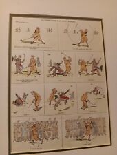 1921Punch Golf Comic Vintage Page Punch Summer  Magazin,great Cartoon,very rare  picture