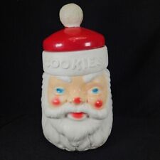 Vintage 1973 EMPIRE Plastics Santa Claus Blow Mold Cookie Jar USA 12