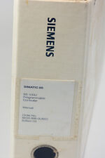 SOFTWARE - SIEMENS SIMATIC S5  S5-100U PROGRAMMABLE CONTROLLER MANUAL picture