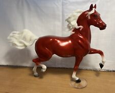 Breyer Horse Wassail Solid Red Christmas 2023 Huckleberry Bey Mold *NEW* picture