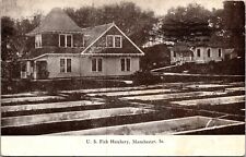 Postcard U.S. Fish Hatchery in Manchester, Iowa~132050 picture