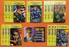 OVERPOWER Nick Fury IQ lot hero 13 sp Battle Strategy S.H.I.E.L.D. War Hero LMD  picture