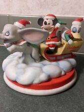 Disney Dumbo Donald Duck  Mickey Mouse  Figurine Porcelain Christmas 1982 Flying picture