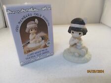 Precious Moments 1991 “Lord Keep Me In Teepee Top Shape” PM912 with box picture