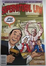 🩸💀 SUPERNATURAL LAW #45 VF TOXIC AVENGER LLOYD KAUFMAN 2008 FINAL ISSUE Troma picture