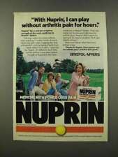 1986 Bristol-Myers Nuprin Ad - Play Without Arthritis Pain for Hours picture