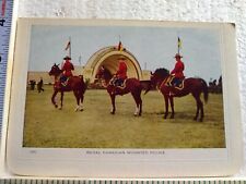 Postcard Royal Canadian Mounted Police Canada picture