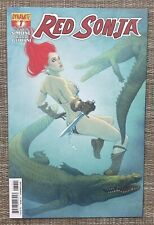 RED SONJA # 7, Jenny Frison Variant Cover, Dynamite Comic Book 2014 picture