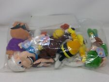 1997 General Mills Breakfast Babies Plush Cereal Mascots - Complete Set of 7 NIP picture