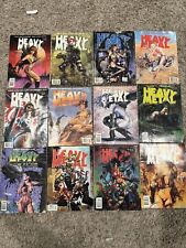 Heavy Metal Magazine LOT of 12 picture