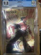 BRZRKR #1 CGC 9.8 3rd Third Printing Edition Foil Cover Dan Mora Keanu Reeves picture