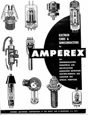 AMPEREX ELECTRON TUBES AND SEMICONDUCTORS 1958 picture