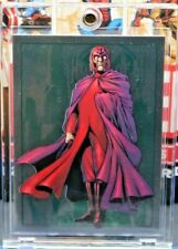2014 Marvel Universe MAGNETO EMERALD PARALLEL 072/100 NM 7200 boxes ever made picture