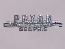 Vintage Pryor Oldsmobile Memphis Tennessee Metal Dealer Badge Emblem Tag Trunk picture