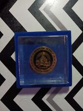 1988 Tokyo Disneyland LE 5th Anniversary 5 Years Cast Member Award Coin Lucite picture