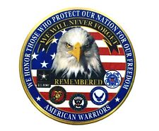 We Honor Those Who Protect Casino Challenge Coin EE3420 F7D4H picture
