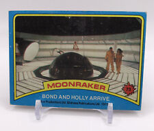 1979 Topps James Bond: Moonraker Bond and Holly arrive #73 1v3 picture