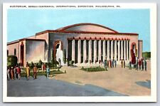 Auditorium Sesqui Centennial Intl Expo 1926 Philadelphia Pennsylvania TICHNOR PC picture