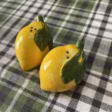 Lemon Salt And Pepper Shakers picture