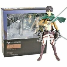 Anime Attack on Titan Figma 207 Eren Jaeger Action Figure Japanese Model in Box picture