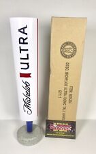 Michelob Ultra Ribbon Logo Beer Tap Handle 12” Tall - Brand New In Box picture